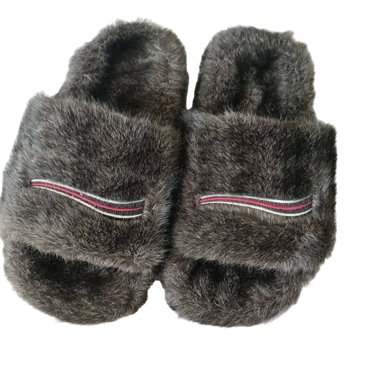 1:1 Balenci Fluffy Slides