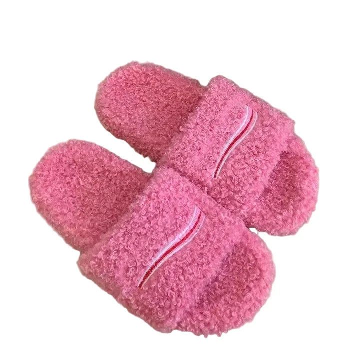 1:1 Balenci Fluffy Slides